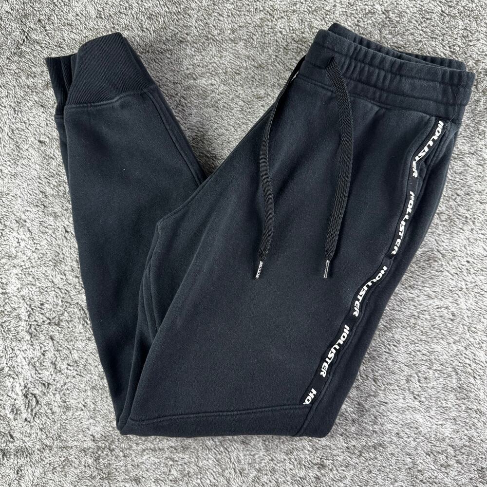Hollister Fleece Logo Tape Jogger Pants Men's S